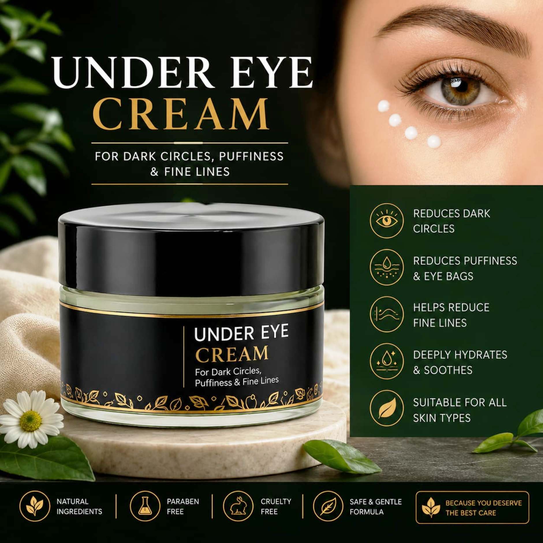 Longliv Wellness Under Eye Cream